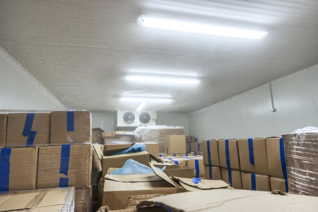a warehouse full of unsold ac units